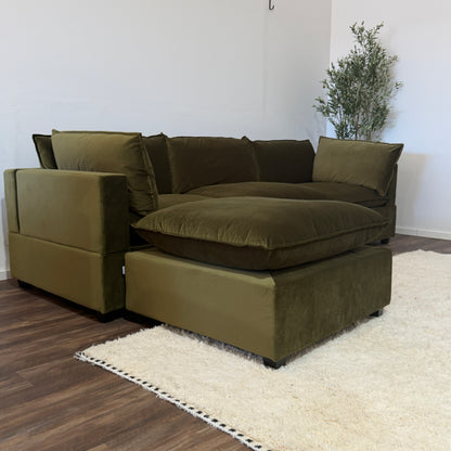 Color:SAGE GREEN PERFORMANCE VELVET