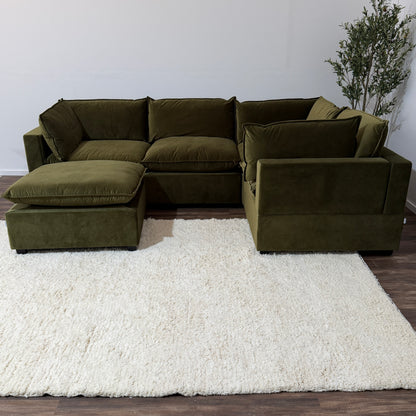 Color:SAGE GREEN PERFORMANCE VELVET