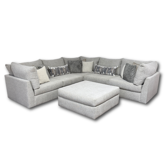 Mckenzie L Sectional + Ottoman