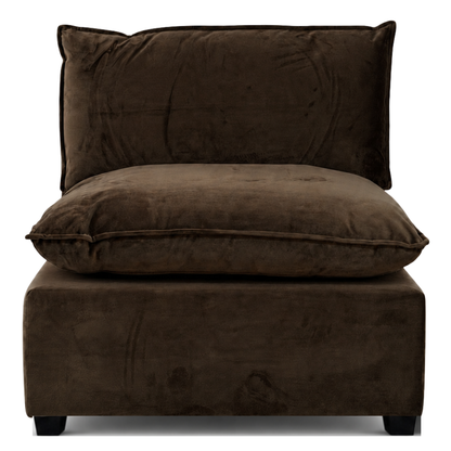 CHOCOLATE BROWN PERFORMANCE VELVET