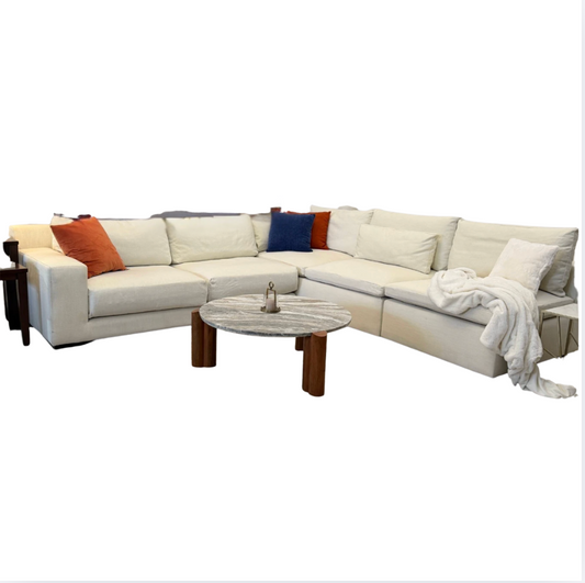 West Elm Harmony + Dalton Modular Sectional – Alabaster – Custom Build