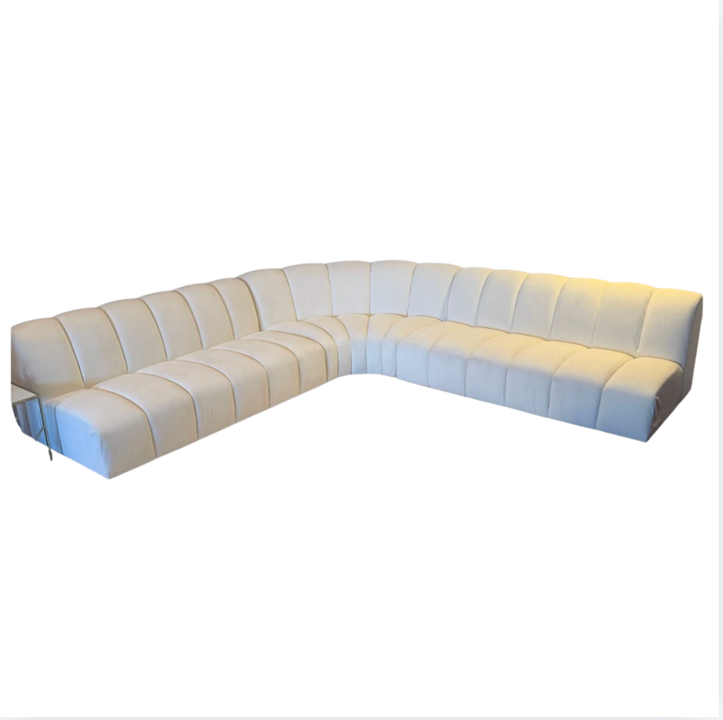 West Elm - Avalon Channel 3 Piece L Shaped