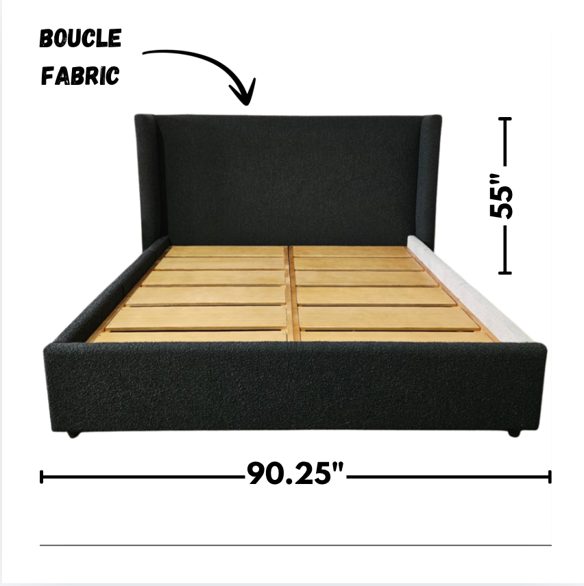 Interior Define King Storage Bed Frame
