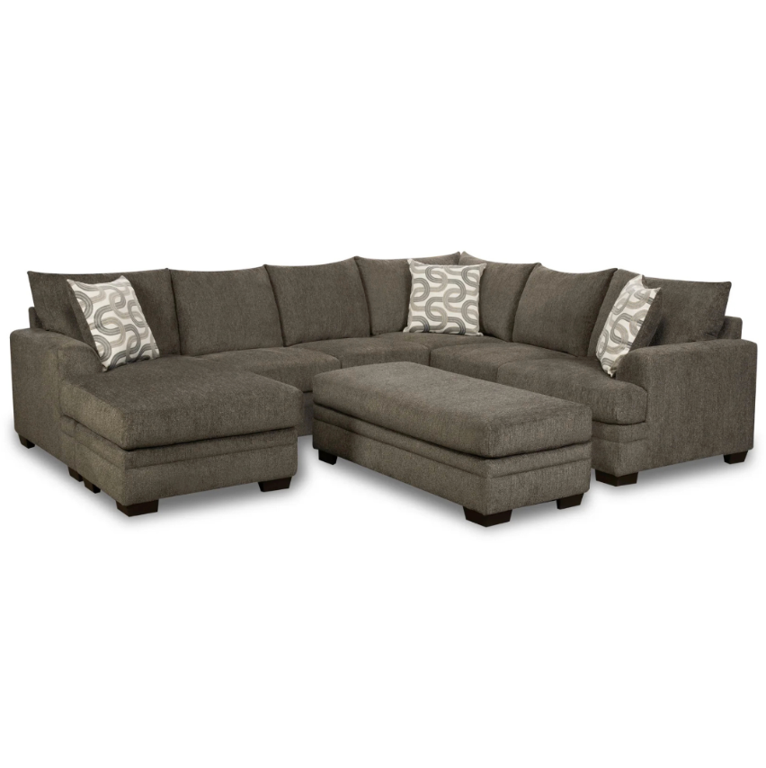 Harbor U Shape Sectional Charcoal