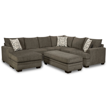Harbor U Shape Sectional Charcoal