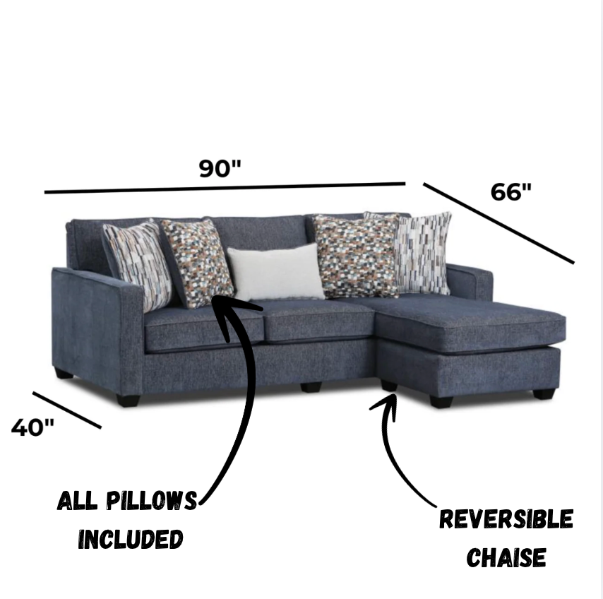 River Reversible Chaise