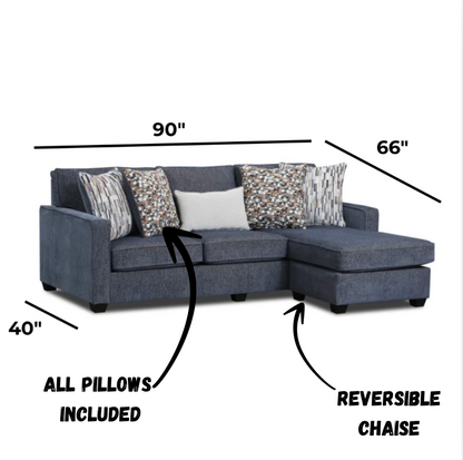 River Reversible Chaise