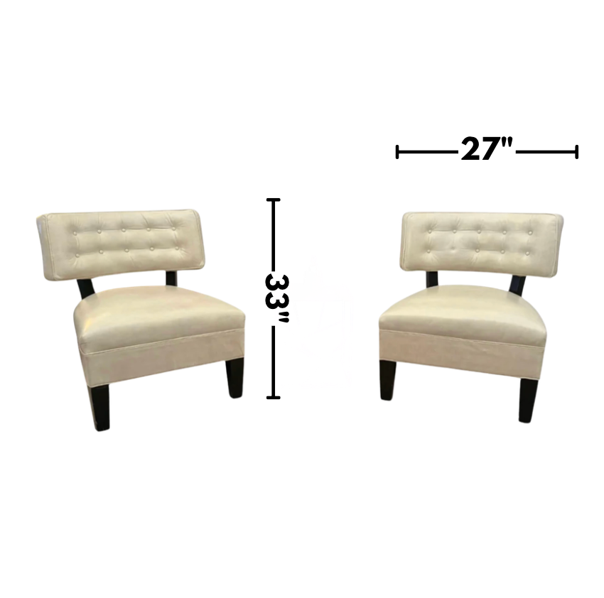 Pair of Mitchell Gold Accent Chairs