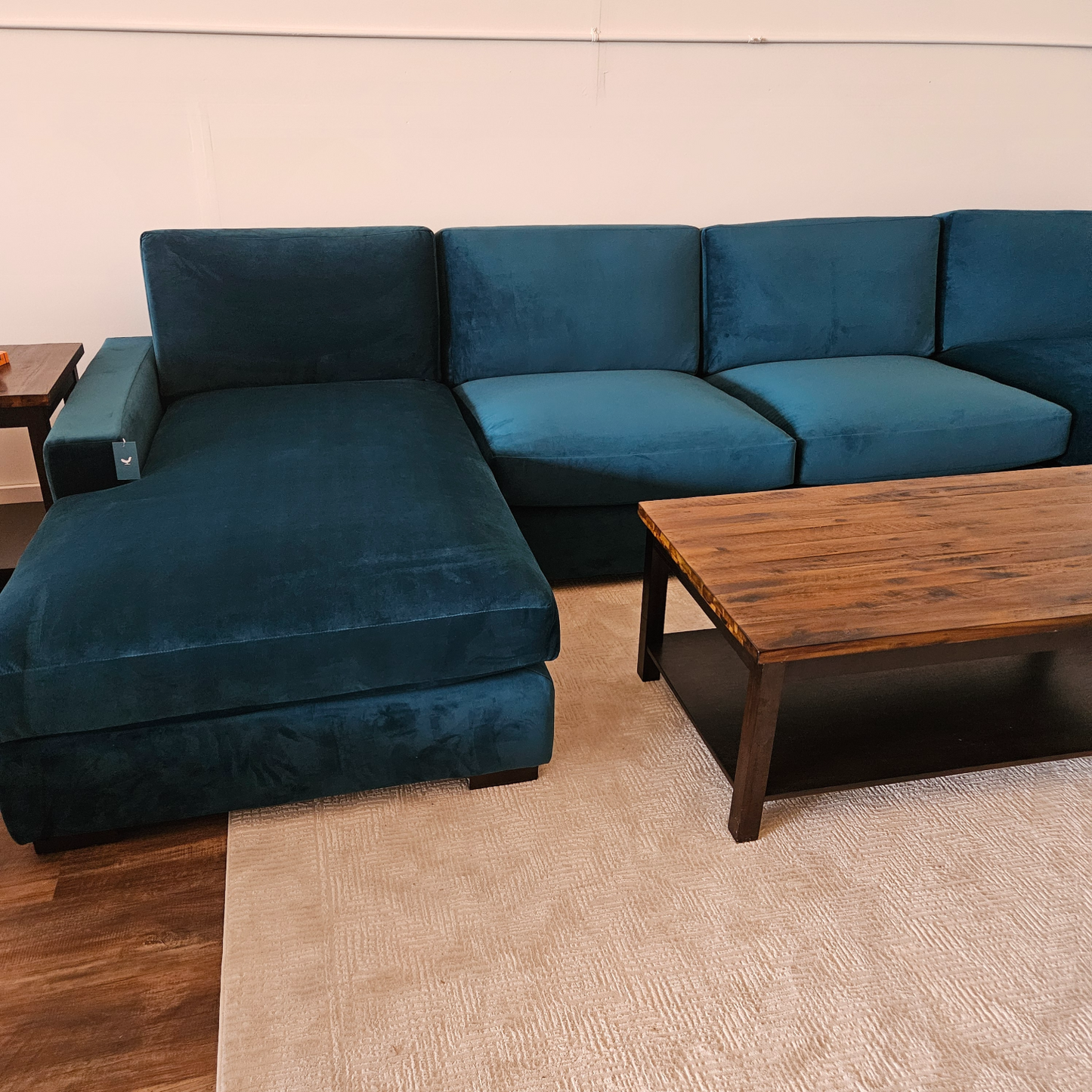 U Sectional Anton Joybird in Blue - Free Delivery