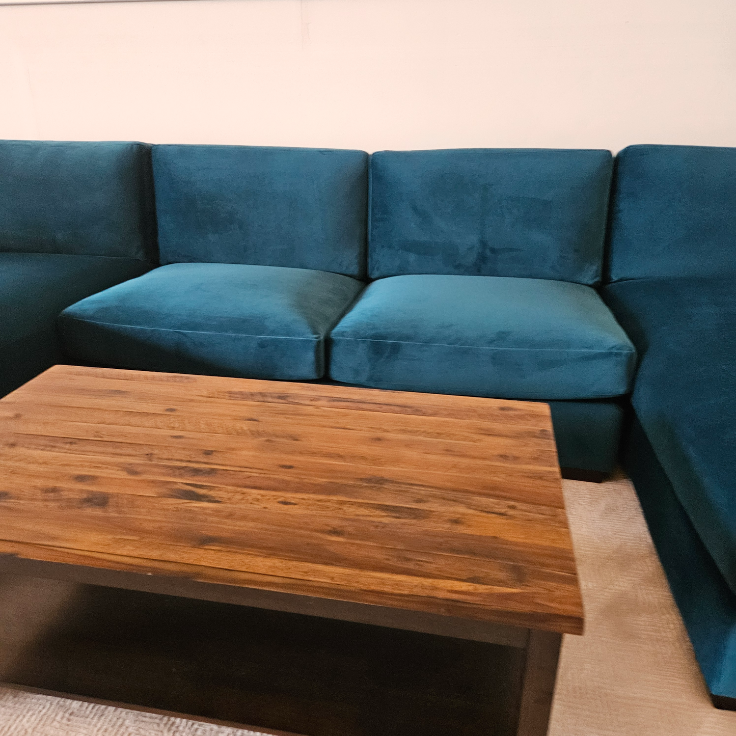 U Sectional Anton Joybird in Blue - Free Delivery