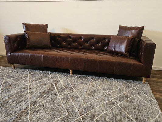 Beautiful Ms. Chesterfield Leather Sofa Interior Define - Free Delivery