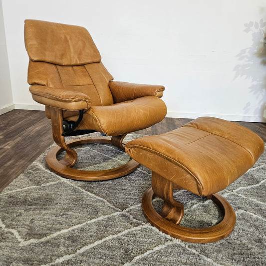 Ekornes Stressless Medium - Leather - Free Delivery