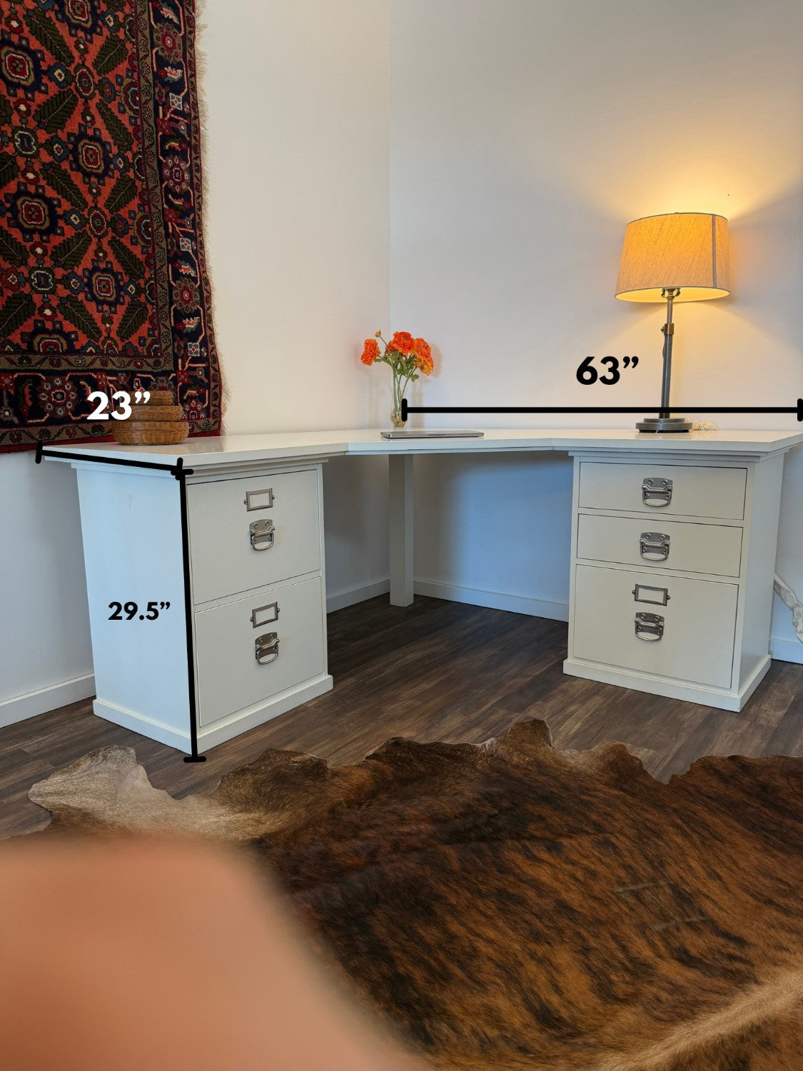 Pottery Barn File Drawer Desk - Delivery Available