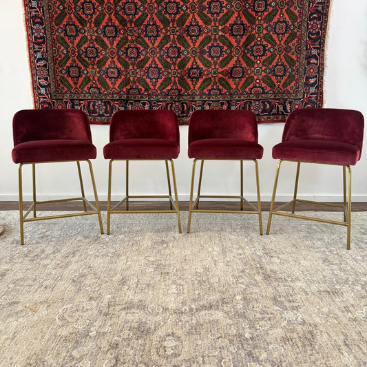 Counter Stools Red Interior Define - Delivery Available