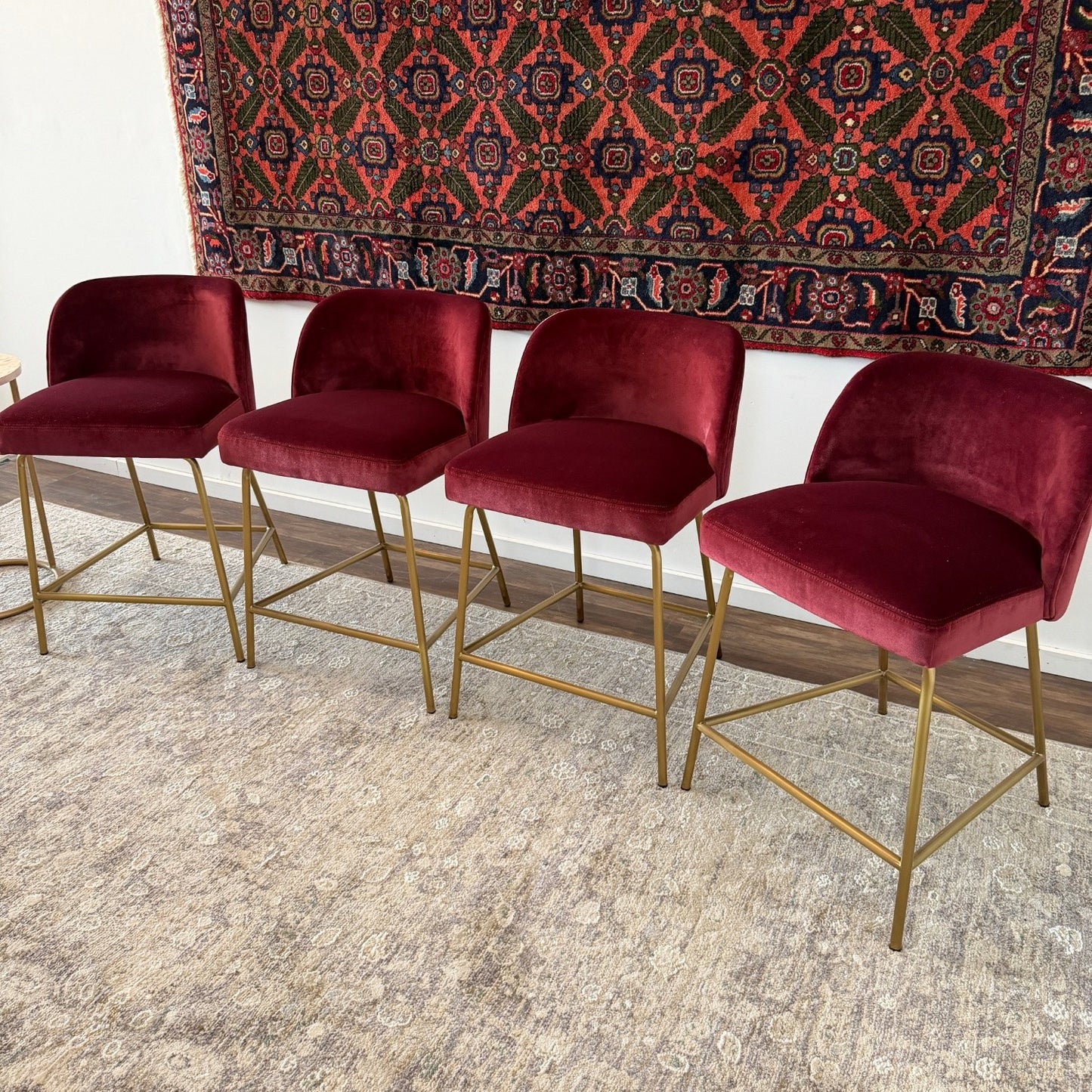 Counter Stools Red Interior Define - Delivery Available