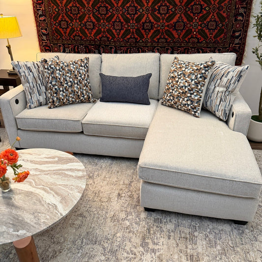 Sofa with Reversible Chaise