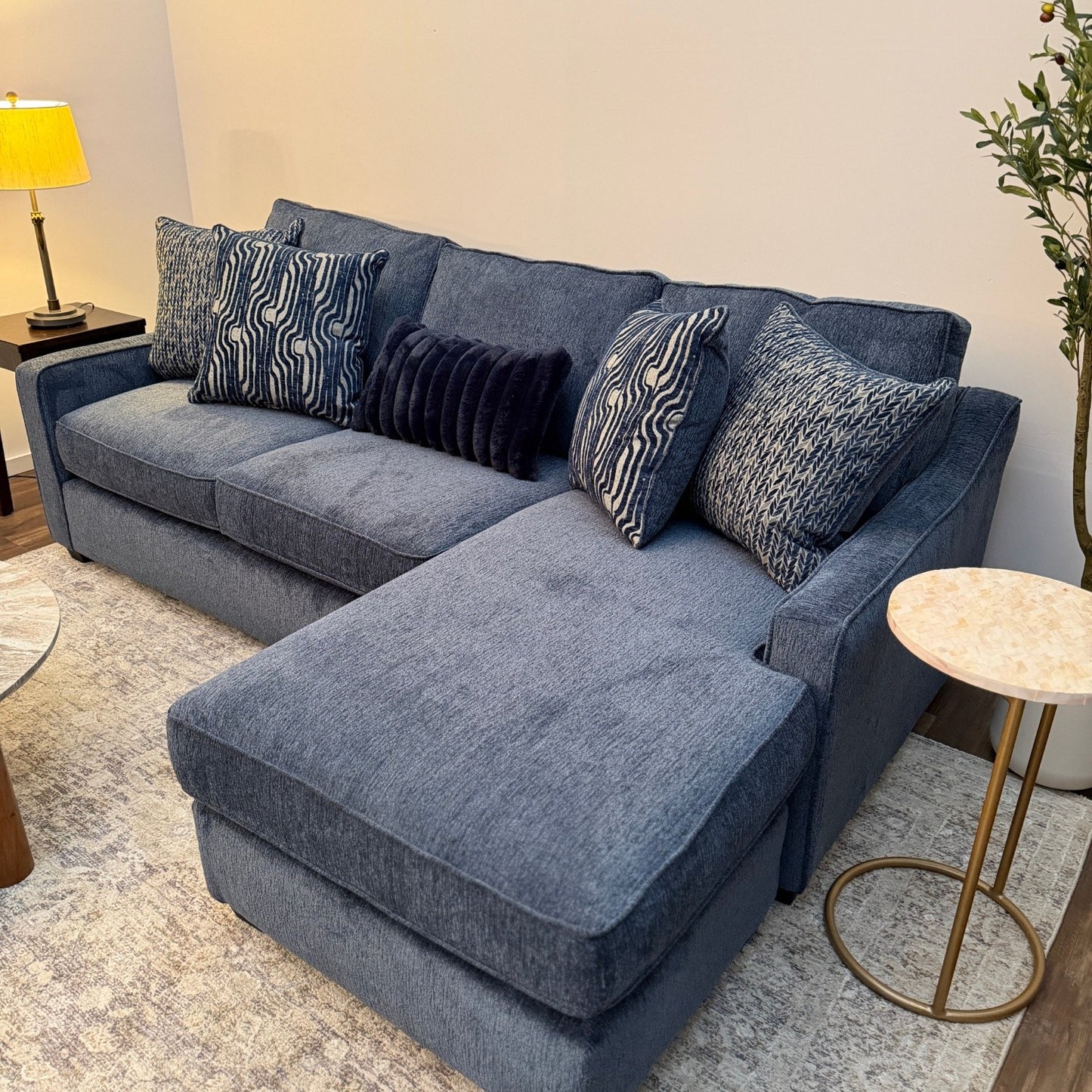 Brand new Sofa With Reversible Chaise - Delivery Available