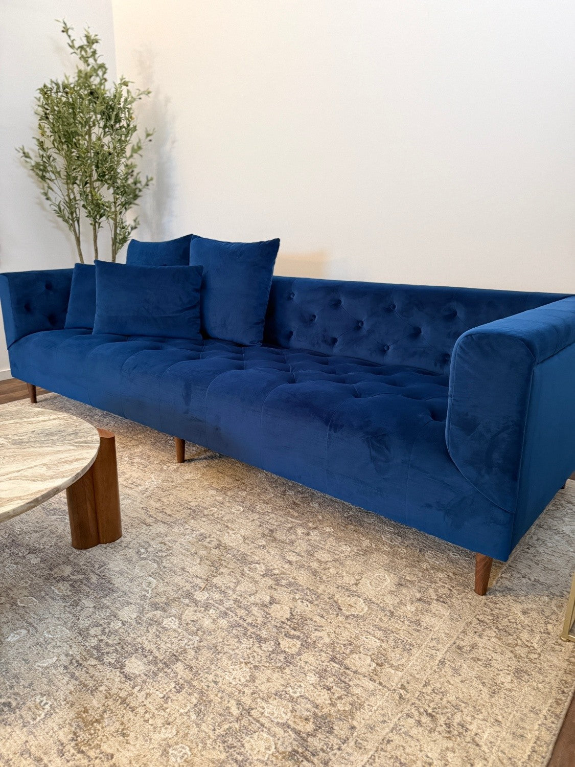 Chesterfield Interior Define in Blue - Delivery Available