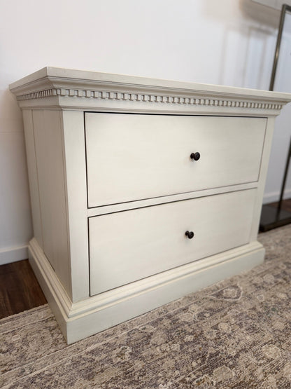 Restoration Hardware Filing Cabinet