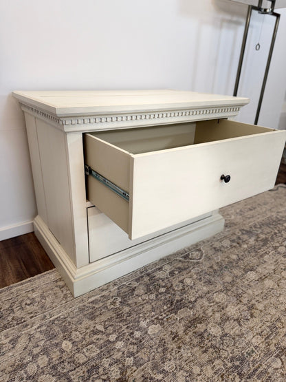 Restoration Hardware Filing Cabinet