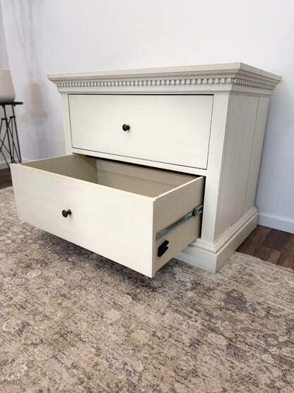 Restoration Hardware Filing Cabinet