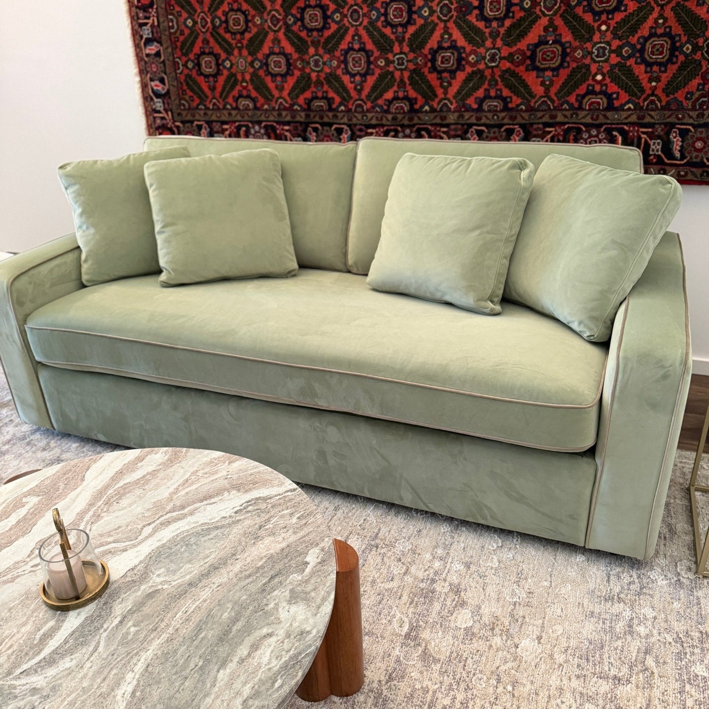 Interior Define James Sleeper Sofa Memory Foam - Delivery Available