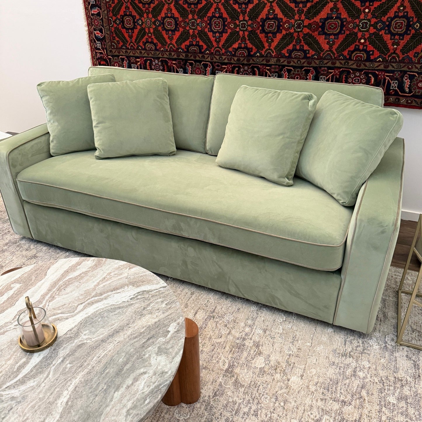 Interior Define James Sleeper Sofa Memory Foam - Delivery Available