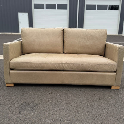 Interior Define Leather Loveseat