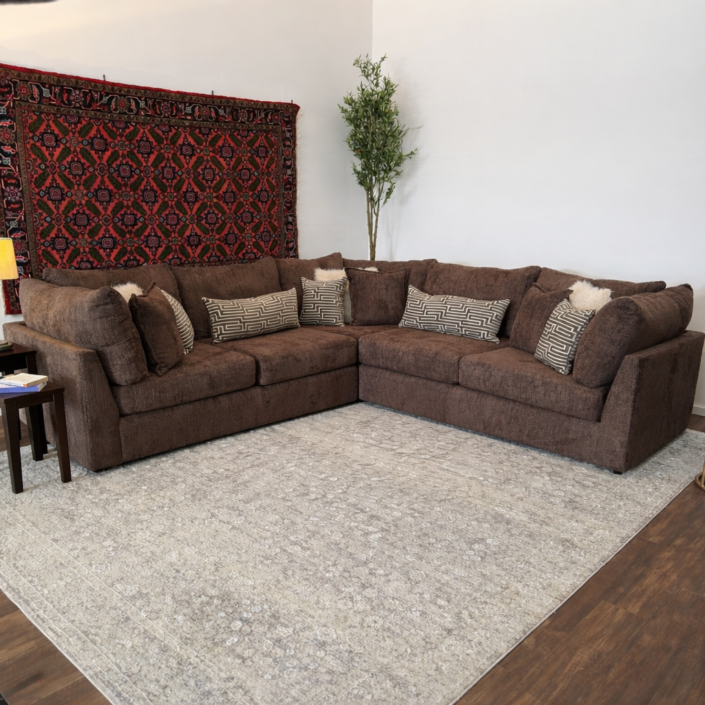 Mckenzie 6 Piece Modular Sectional Chocolate