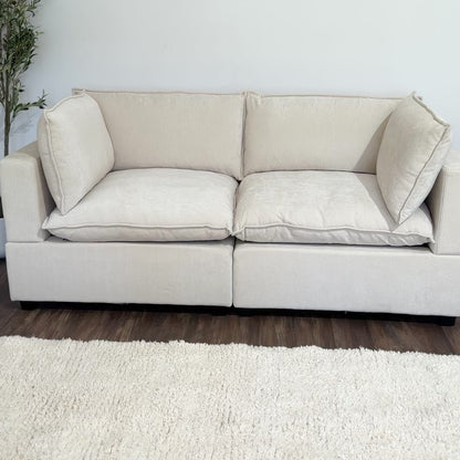 Color:Cream Chenille