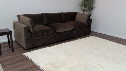 CHOCOLATE BROWN PERFORMANCE VELVET
