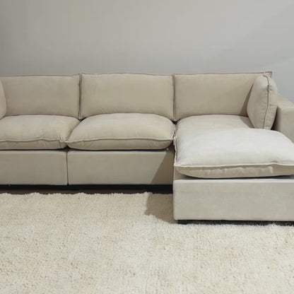 Luna Sofa 3 Seat + Ottoman R