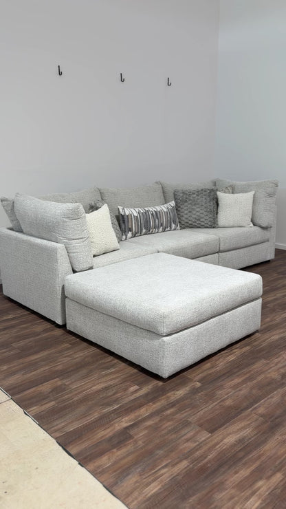 Mckenzie Modular Sofa + Ottoman L